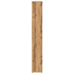 Casa si Gradina - Mobilier - Biblioteci si rafturi - Biblioteci - Biblioteca, stejar artizanal, 67x24x161 cm, lemn prelucrat - Infinity.ro