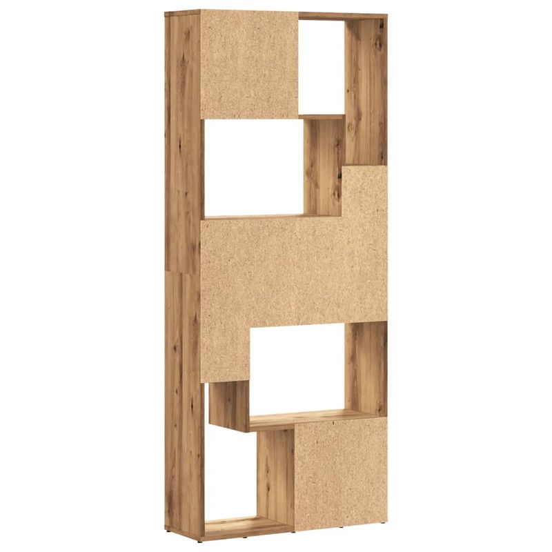 Casa si Gradina - Mobilier - Biblioteci si rafturi - Biblioteci - Biblioteca, stejar artizanal, 67x24x161 cm, lemn prelucrat - Infinity.ro
