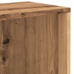 Casa si Gradina - Mobilier - Biblioteci si rafturi - Biblioteci - Biblioteca, stejar artizanal, 67x24x161 cm, lemn prelucrat - Infinity.ro