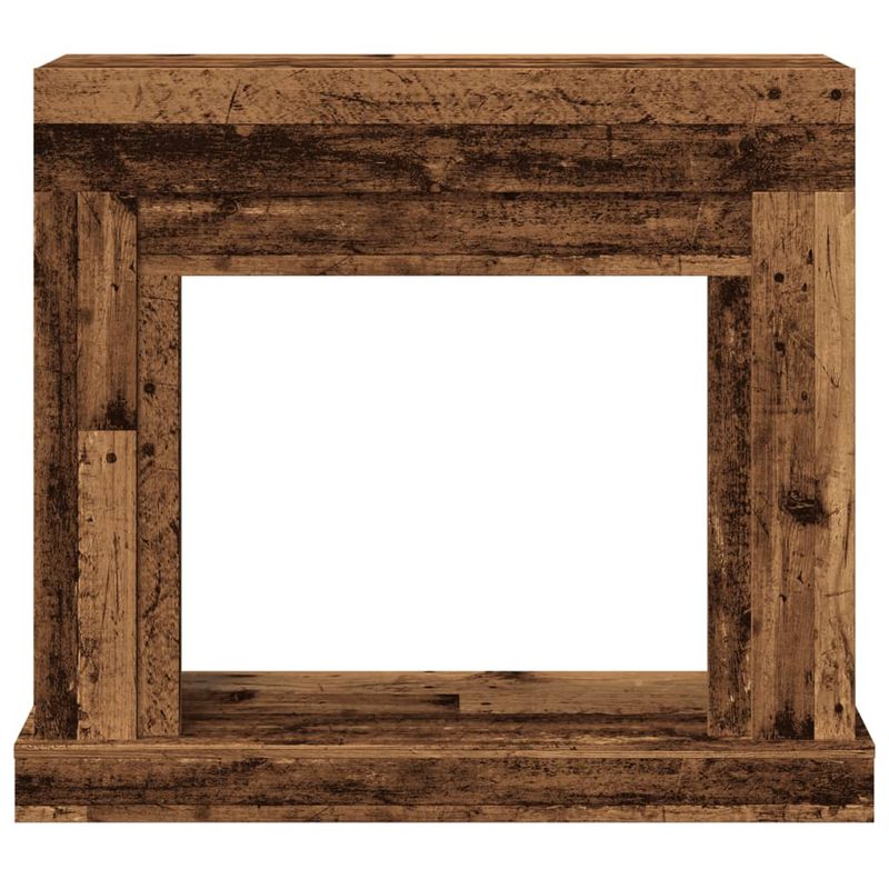 Casa si Gradina - Termice - Sobe, Seminee si accesorii - Accesorii seminee si sobe - Masca de semineu, lemn vechi, 100x30x87,5 cm, lemn prelucrat - Infinity.ro