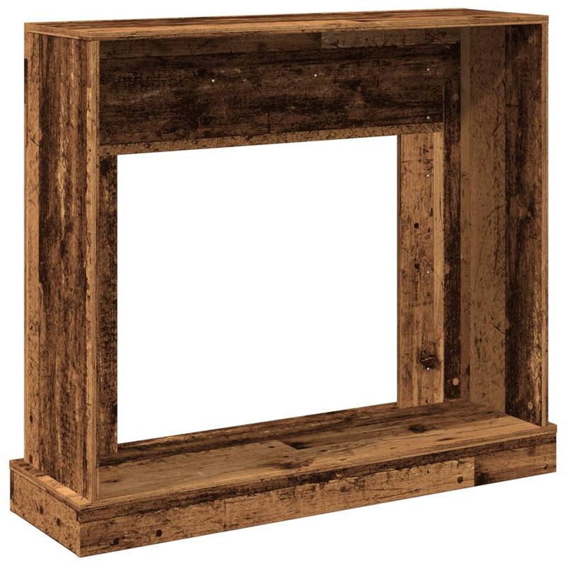 Casa si Gradina - Termice - Sobe, Seminee si accesorii - Accesorii seminee si sobe - Masca de semineu, lemn vechi, 100x30x87,5 cm, lemn prelucrat - Infinity.ro