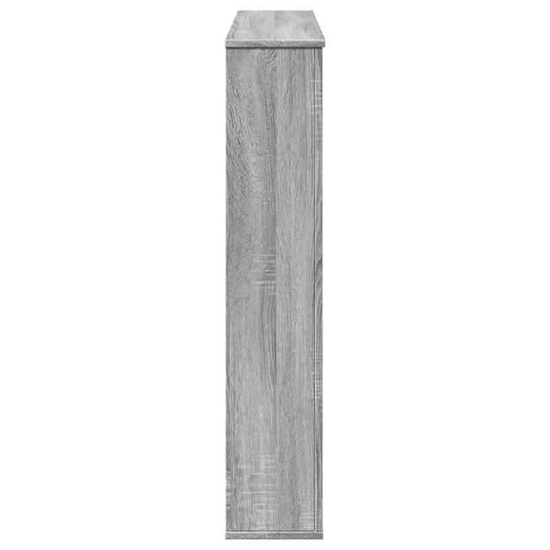 Casa si Gradina - Termice - Sobe, Seminee si accesorii - Accesorii seminee si sobe - Masca de semineu, sonoma gri, 100x20x100 cm, lemn prelucrat - Infinity.ro