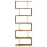 Casa si Gradina - Mobilier - Biblioteci si rafturi - Biblioteci - Biblioteca/separator 6 nivel stejar artizanal 70x24x193 cm lemn - Infinity.ro