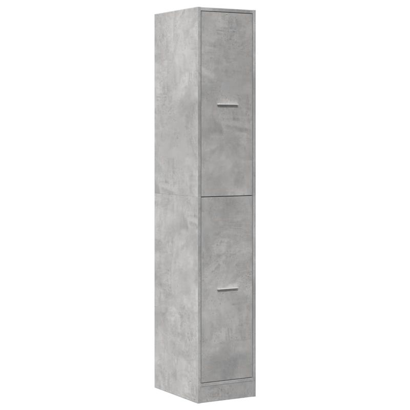 Casa si Gradina - Mobilier - Dulapuri si sifoniere - Dulapuri - Dulap de farmacie, gri beton, 30x41x174,5 cm, lemn prelucrat - Infinity.ro