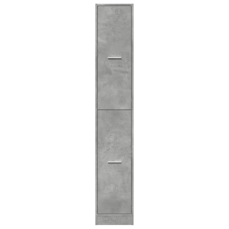 Casa si Gradina - Mobilier - Dulapuri si sifoniere - Dulapuri - Dulap de farmacie, gri beton, 30x41x174,5 cm, lemn prelucrat - Infinity.ro