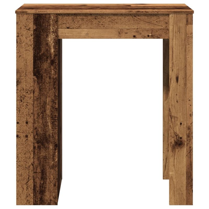 Casa si Gradina - Mobilier - Mese si birouri - Mese bucatarie si dining - Masa bar cu rafturi, lemn vechi, 95x47x103,5 cm, lemn prelucrat - Infinity.ro
