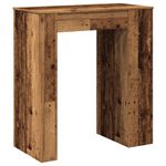 Casa si Gradina - Mobilier - Mese si birouri - Mese bucatarie si dining - Masa bar cu rafturi, lemn vechi, 95x47x103,5 cm, lemn prelucrat - Infinity.ro