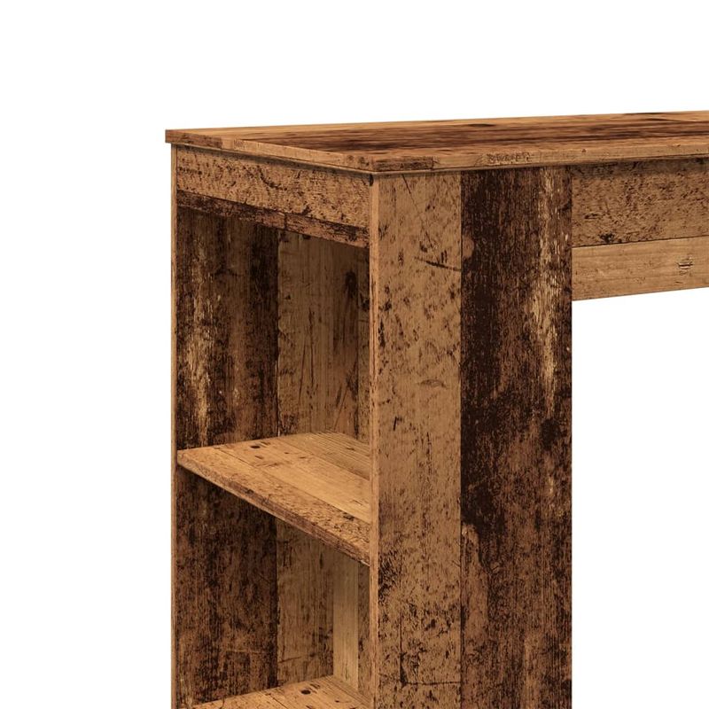 Casa si Gradina - Mobilier - Mese si birouri - Mese bucatarie si dining - Masa bar cu rafturi, lemn vechi, 95x47x103,5 cm, lemn prelucrat - Infinity.ro