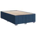 Casa si Gradina - Mobilier - Paturi si accesorii - Paturi - Pat box spring cu saltea, albastru, 120x190 cm, material textil - Infinity.ro