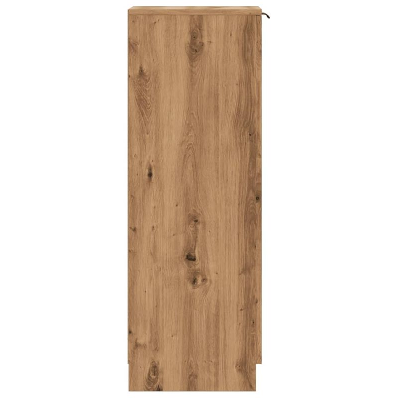 Casa si Gradina - Mobilier - Dulapuri si sifoniere - Dulapuri pantofi - Pantofar, stejar artizanal, 29,5x35x100,5 cm lemn prelucrat - Infinity.ro