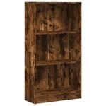 Casa si Gradina - Mobilier - Biblioteci si rafturi - Biblioteci - Biblioteca, stejar fumuriu, 60x24x109 cm, lemn prelucrat - Infinity.ro