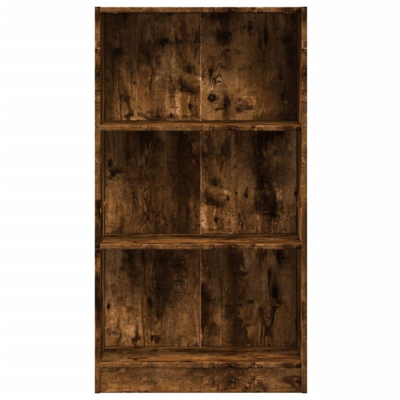 Casa si Gradina - Mobilier - Biblioteci si rafturi - Biblioteci - Biblioteca, stejar fumuriu, 60x24x109 cm, lemn prelucrat - Infinity.ro