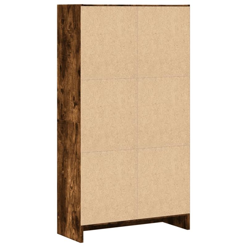 Casa si Gradina - Mobilier - Biblioteci si rafturi - Biblioteci - Biblioteca, stejar fumuriu, 60x24x109 cm, lemn prelucrat - Infinity.ro