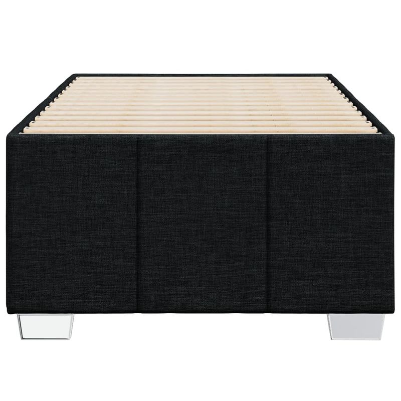 Casa si Gradina - Mobilier - Paturi si accesorii - Paturi - Cadru de pat, negru, 80x200 cm, material textil - Infinity.ro