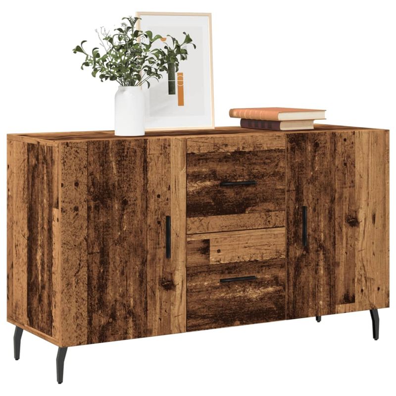 Casa si Gradina - Mobilier - Comode si corpuri - Comode - Dulap, lemn vechi, 100x36x60 cm, lemn prelucrat - Infinity.ro