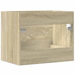 Casa si Gradina - Mobilier - Mobilier baie - Comode baie - Dulap de chiuveta, stejar sonoma, 60x38,5x48 cm, PAL - Infinity.ro