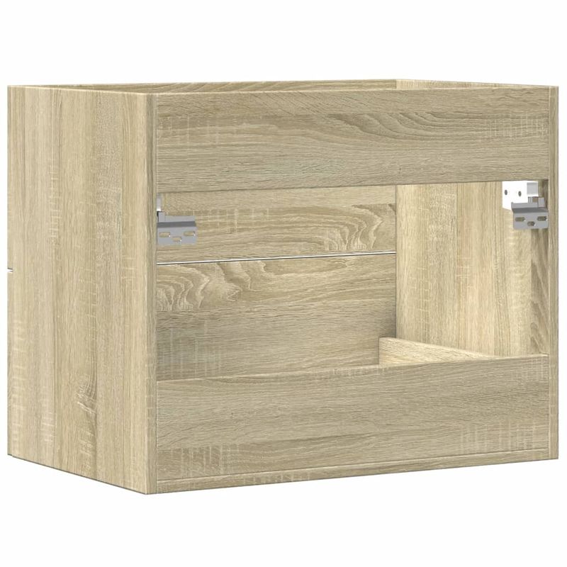 Casa si Gradina - Mobilier - Mobilier baie - Comode baie - Dulap de chiuveta, stejar sonoma, 60x38,5x48 cm, PAL - Infinity.ro