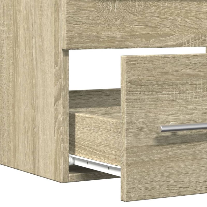 Casa si Gradina - Mobilier - Mobilier baie - Comode baie - Dulap de chiuveta, stejar sonoma, 60x38,5x48 cm, PAL - Infinity.ro