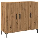 Casa si Gradina - Mobilier - Comode si corpuri - Comode - Dulap, stejar artizanal, 90x34x80 cm, lemn prelucrat - Infinity.ro