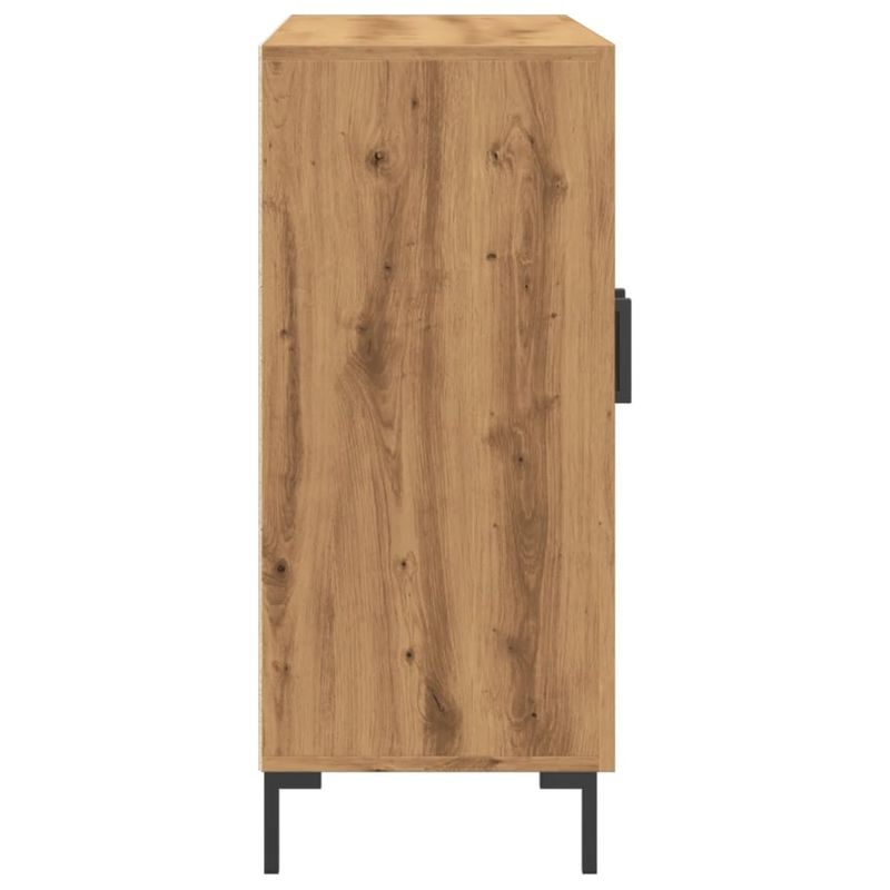 Casa si Gradina - Mobilier - Comode si corpuri - Comode - Dulap, stejar artizanal, 90x34x80 cm, lemn prelucrat - Infinity.ro