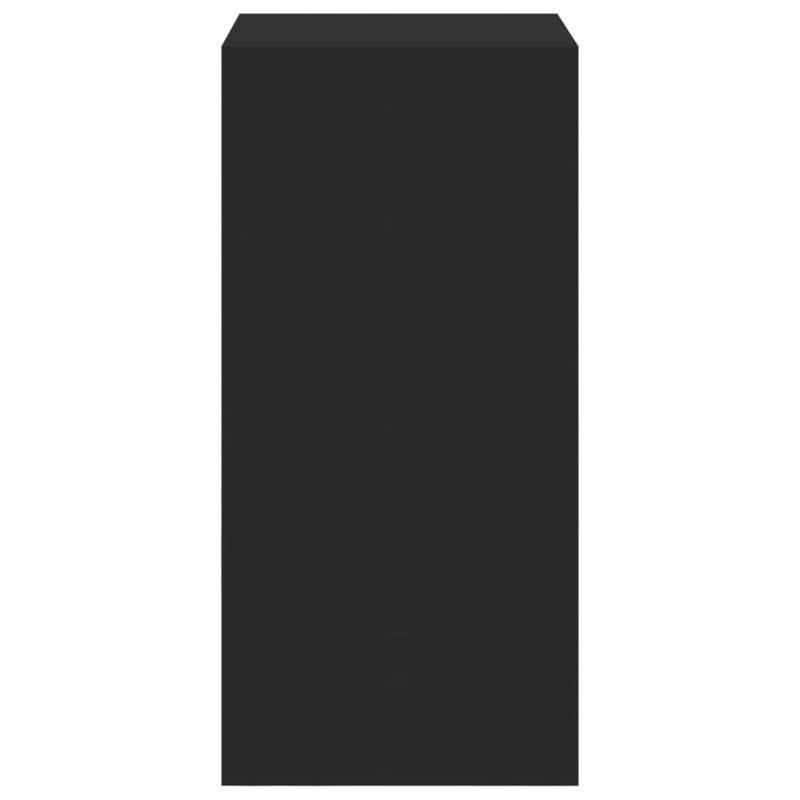 Casa si Gradina - Mobilier - Mese si birouri - Mese bucatarie si dining - Masa bar, negru, 51x50x103,5 cm, lemn prelucrat - Infinity.ro