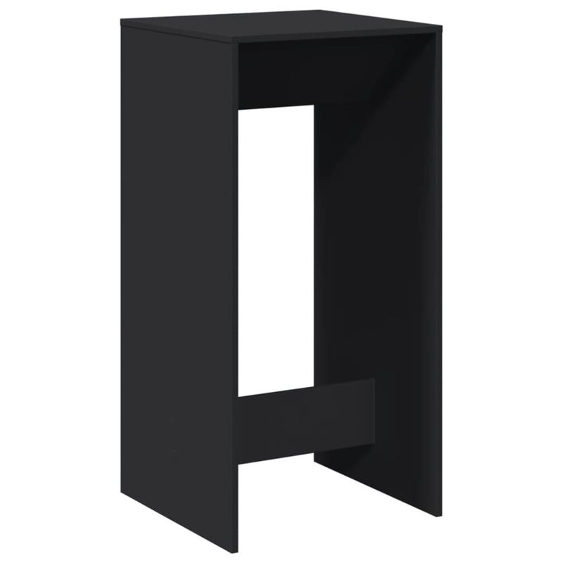 Casa si Gradina - Mobilier - Mese si birouri - Mese bucatarie si dining - Masa bar, negru, 51x50x103,5 cm, lemn prelucrat - Infinity.ro