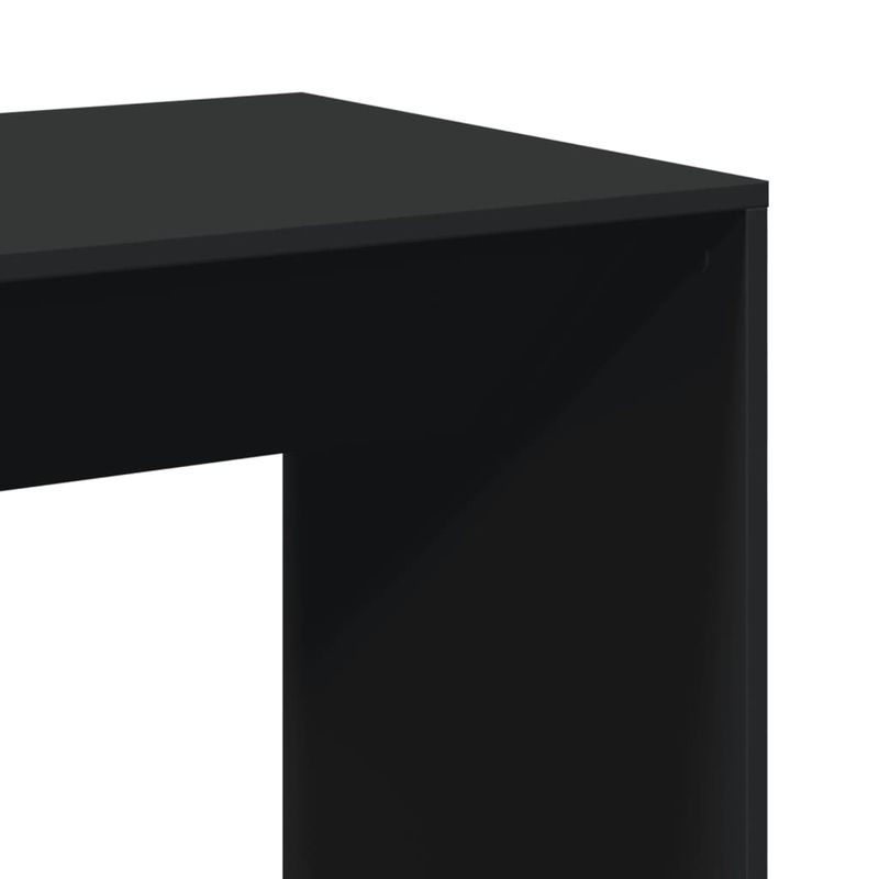 Casa si Gradina - Mobilier - Mese si birouri - Mese bucatarie si dining - Masa bar, negru, 51x50x103,5 cm, lemn prelucrat - Infinity.ro