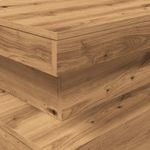 Casa si Gradina - Mobilier - Mese si birouri - Masute de cafea - Masuta de cafea cu lumini LED, stejar artizanal, 90x50x40 cm - Infinity.ro