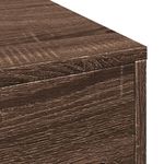 Casa si Gradina - Mobilier - Dulapuri si sifoniere - Dulapuri - Dulap de baie ingust cu roti, stejar maro, lemn prelucrat - Infinity.ro