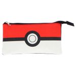 Carti si Birotica - Rechizite - Penare - Penar Pokemon - Poke Ball, 3 compartimente, neechipat, dreptunghiular, 21 x 11 x 4 cm 23 x 11 x 7 cm Multicolor - Infinity.ro