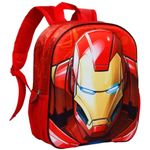 Carti si Birotica - Rechizite - Rucsacuri si genti scolare - Ghiozdan copii Marvel Avengers - Iron Man 3D 27 x 31 x 11 cm Rosu 27 x 31 x 11 cm Baieti - Infinity.ro