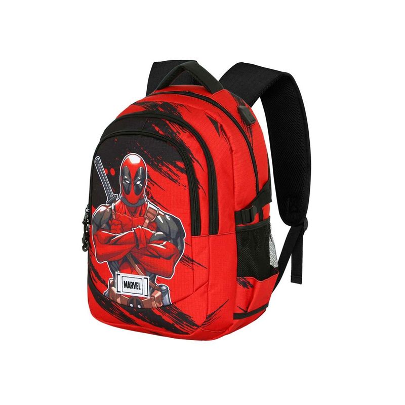 Carti si Birotica - Rechizite - Rucsacuri si genti scolare - Ghiozdan scoala Plus Deadpool Bad, 46 x 34 x 21 cm 46 x 34 x 21 cm Rosu | Negru - Infinity.ro