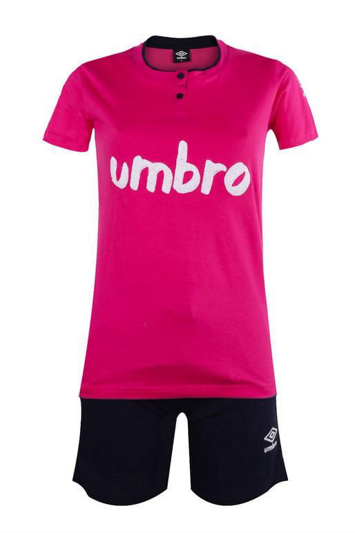 Pijamale dama maneci scurte, Umbro UPJ12071S, Fucsia