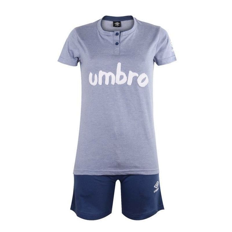 Fashion, accesorii si bijuterii - Femei - Lenjerie si pijamale femei - Pijamale femei - Pijamale dama maneci scurte,Umbro UPJ12071S M INTL Albastru - Infinity.ro