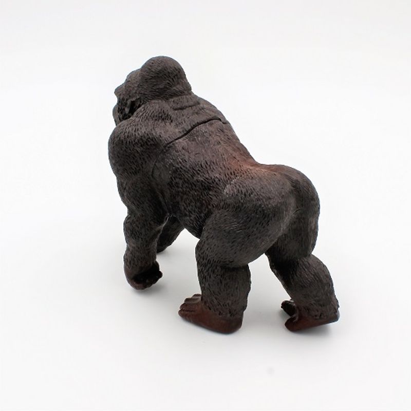 Jucarii, Copii si Bebe - Jucarii si jocuri - Figurine - Figurina replica animal gorila maroniu 15cm - Infinity.ro