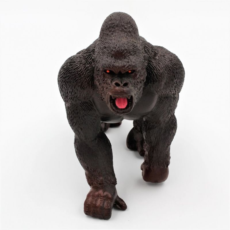 Jucarii, Copii si Bebe - Jucarii si jocuri - Figurine - Figurina replica animal gorila maroniu 15cm - Infinity.ro