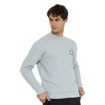 Fashion, accesorii si bijuterii - Barbati - Imbracaminte - Pulovere barbati - Pulover Calvin Klein Jeans Comfort fit cu adaos de lana XL INTL Gri - Infinity.ro