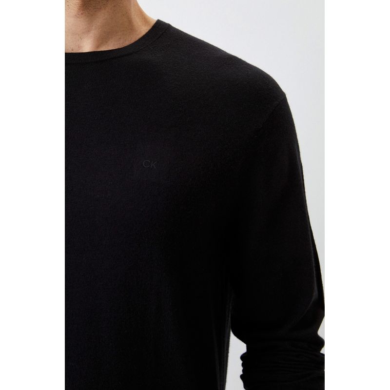 Fashion, accesorii si bijuterii - Barbati - Imbracaminte - Pulovere barbati - Pulover barbati Calvin Klein K10K108296 M INTL Bleumarin - Infinity.ro