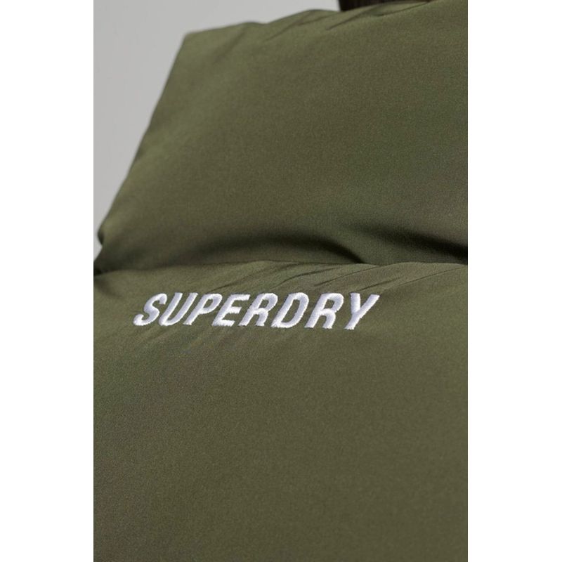 Sport si Outdoor - Echipament Sportiv - Imbracaminte sport - Veste sport - Vesta barbati Superdry Bodywarmers M5011808A  L INTL Verde militar - Infinity.ro