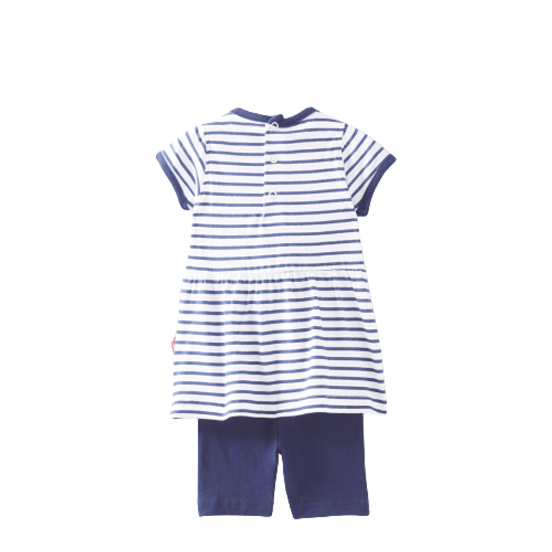 Fashion, accesorii si bijuterii - Copii - Imbracaminte copii - Treninguri si compleuri copii - Set imbracaminte fete , Lee Cooper ,Albastru, 6 luni Albastru 68 CM - Infinity.ro