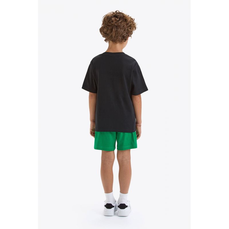 Fashion, accesorii si bijuterii - Copii - Imbracaminte copii - Treninguri si compleuri copii - Set de tricou si pantaloni scurti Diadora 164 CM 14 ani Albastru/Verde - Infinity.ro