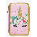 Carti si Birotica - Rechizite - Penare - Penar echipat Unicorn 19.5 x 12.5 x 4 cm Unicorn Roz - Infinity.ro
