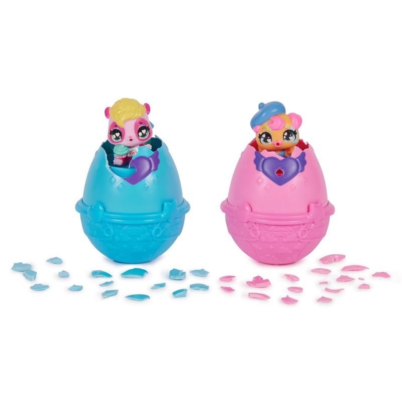 Jucarii, Copii si Bebe - Jucarii si jocuri - Figurine - Hatchimals alive set roz - Infinity.ro