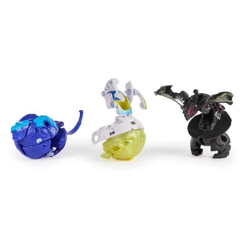 Jucarii, Copii si Bebe - Jucarii si jocuri - Figurine - Bakugan starter pack mantid, titanium dragonoid si trox - Infinity.ro