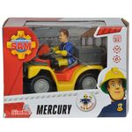 Jucarii, Copii si Bebe - Jucarii si jocuri - Jucarii de exterior - Masinute si vehicule pentru copii - Atv simba fireman sam, sam mercury quad cu figurina sam si accesorii - Infinity.ro