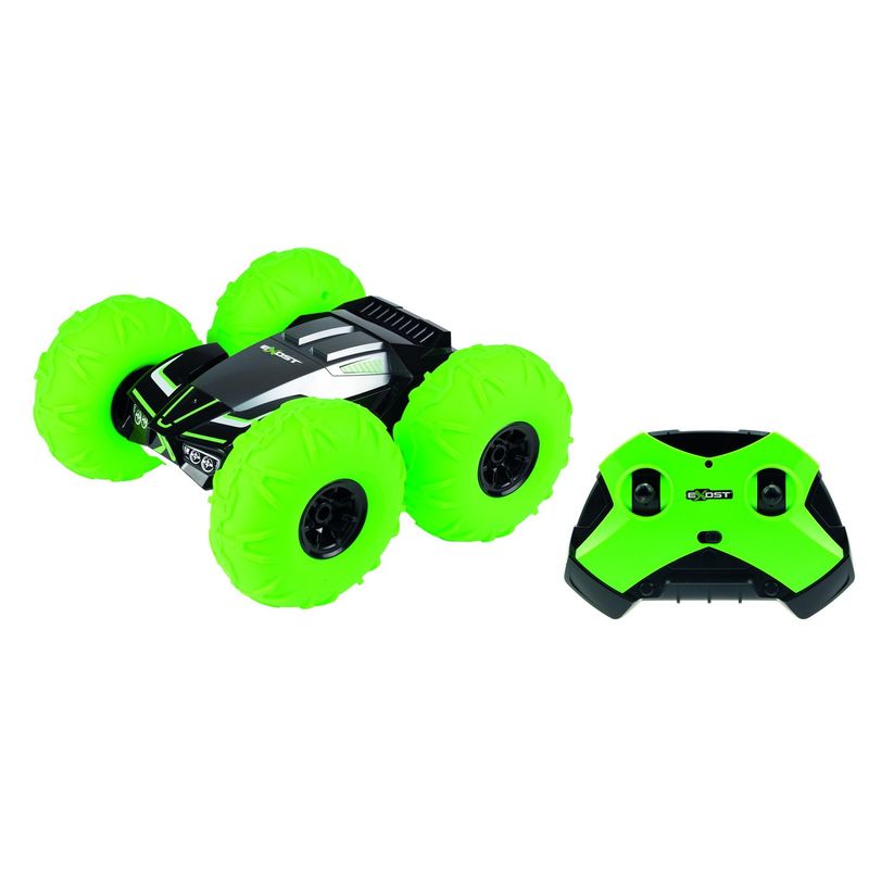 Jucarii, Copii si Bebe - Jucarii si jocuri - Vehicule si jucarii cu telecomanda - Masinute - Masina cu telecomanda exost 360 tornado verde - Infinity.ro