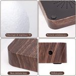 Casa si Gradina/Corpuri si surse de iluminat/Veioze si lampi/Veioze - Lampa LED Luna Cu Levitatie Magnetica, Putere 5W, 18 cm, Lumina reglabila in 3 tonuri, Alimentare AC, Comenzi tactile - Infinity.ro