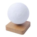 Casa si Gradina/Corpuri si surse de iluminat/Veioze si lampi/Veioze - Lampa LED Luna Cu Levitatie Magnetica, Putere 5W, 18 cm, Lumina reglabila in 3 tonuri, Alimentare AC, Comenzi tactile - Infinity.ro