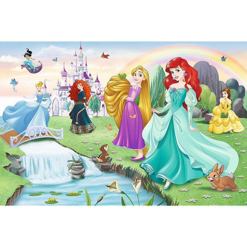 Jucarii, Copii si Bebe - Jucarii si jocuri - Jocuri si puzzle - Puzzle - Puzzle Trefl 60 disney princess - intalneste printesa - Infinity.ro