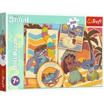 Jucarii, Copii si Bebe - Jucarii si jocuri - Jocuri si puzzle - Puzzle - Puzzle Trefl 200 stitch la plaja cu lilo si stitch - Infinity.ro